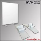 BVF NG 600 W infrapanel (60x120cm) - fehér, alumínium keret