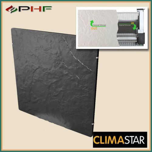 Climastar Smart Touch 1000W - kerámia hőtárolós elektromos fűtőpanel - 3 színben