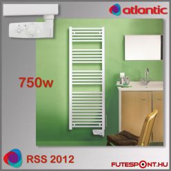   Atlantic RSS 2012 termosztátos elektromos törölközőszárító - 750W