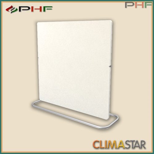 Climastar Smart Pro 3in1 1000W - programozható kerámia elektromos fűtőpanel fehér kasmír színben
