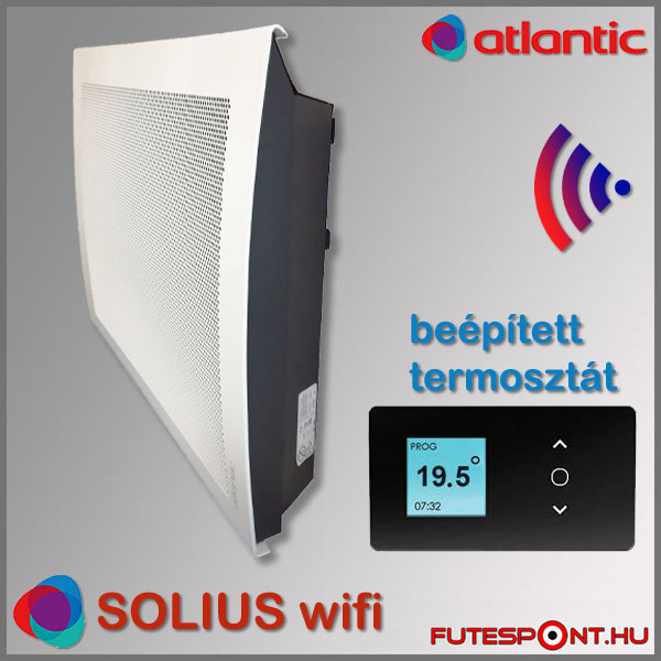 Atlantic fűtőpanel, Solius wifi